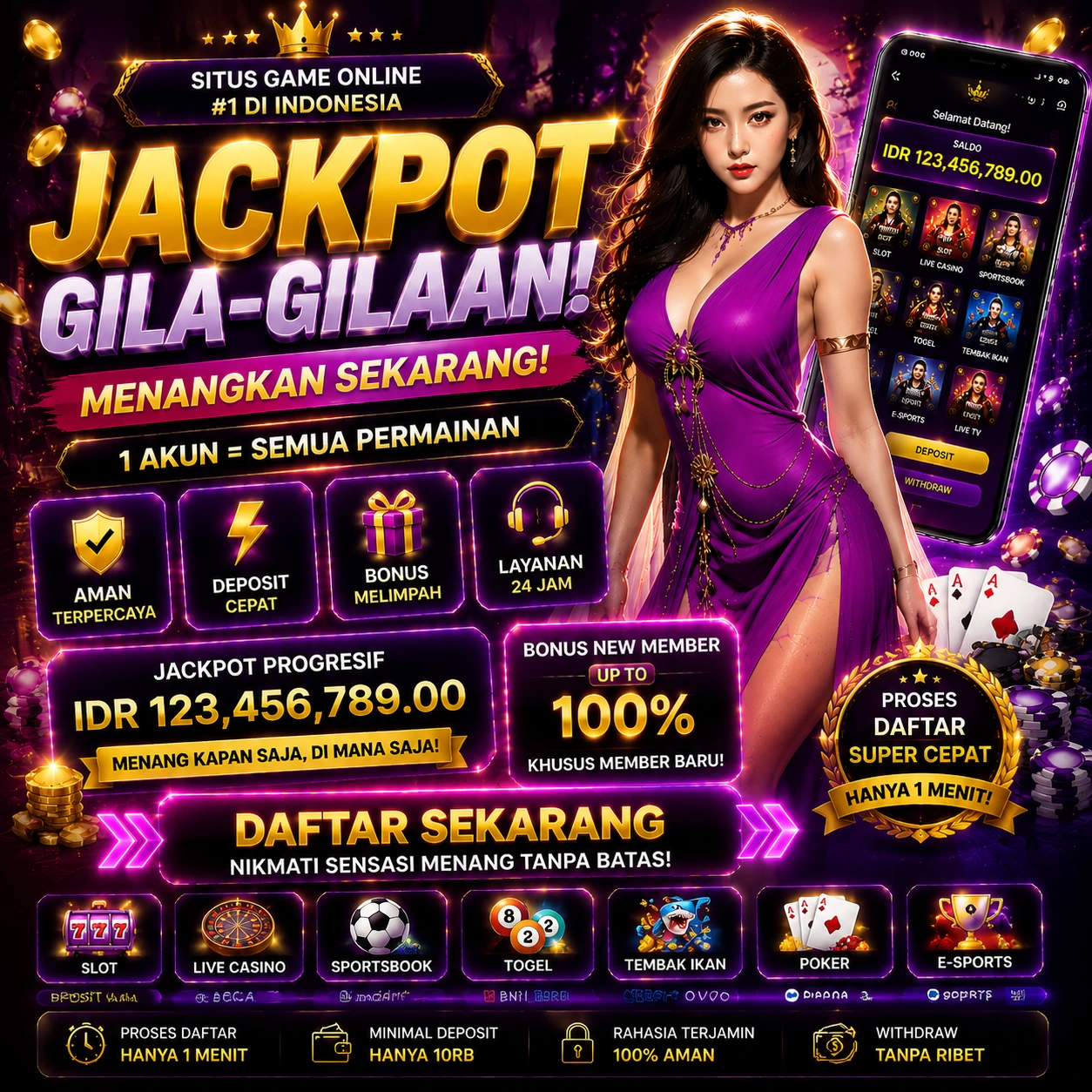 ko857 APK — gak dipotong pulsa